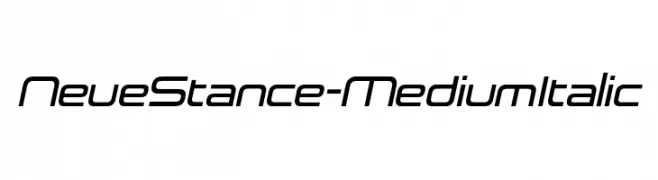 NeueStance-MediumItalic 