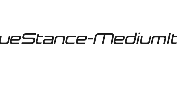 NeueStance-MediumItalic Logo