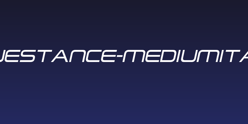 NeueStance-MediumItalic Social Header