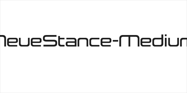 NeueStance-Medium Logo