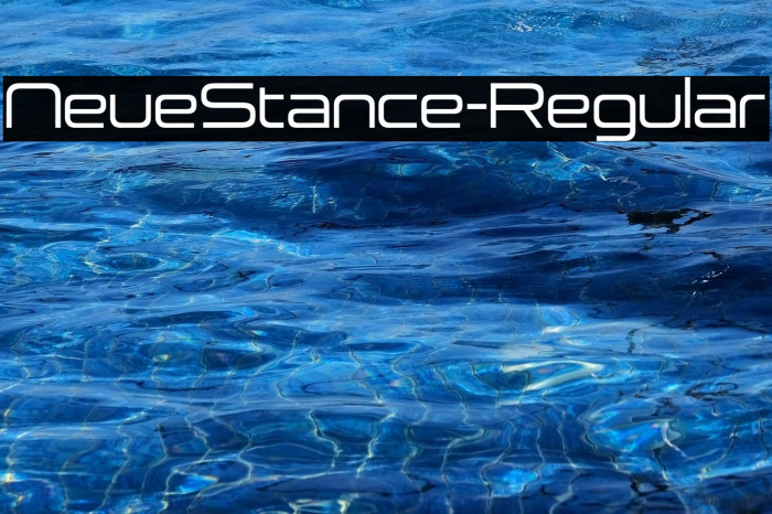 NeueStance-Regular Example 3