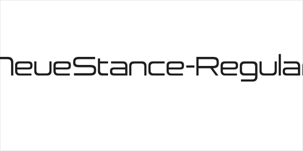 NeueStance-Regular Logo