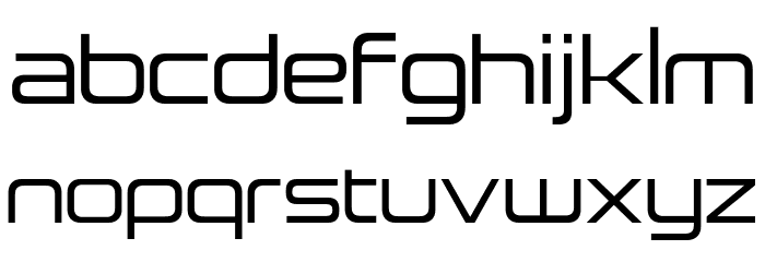 NeueStance-Regular Schriftart Kleinbuchstaben