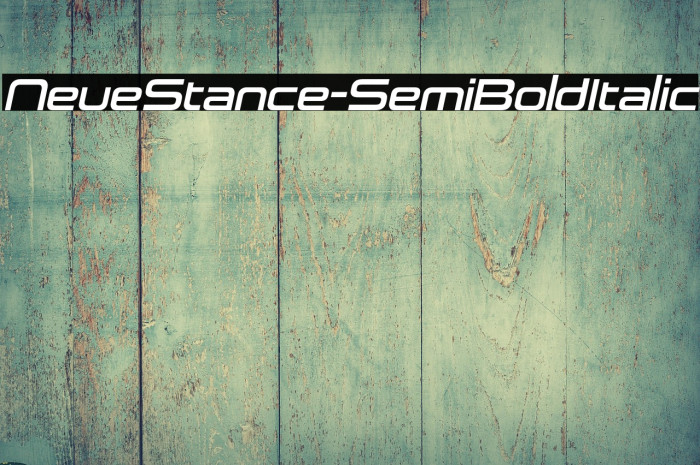 NeueStance-SemiBoldItalic Example 3