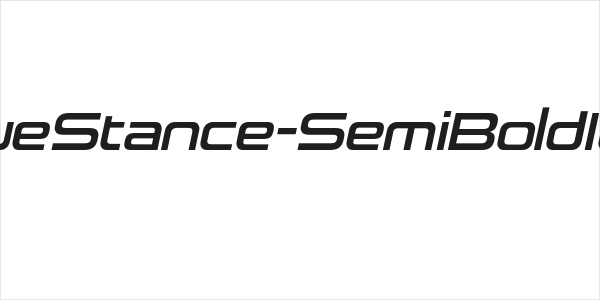 NeueStance-SemiBoldItalic Logo