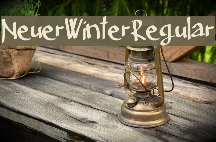 Neuer_Winter_Regular Font examples