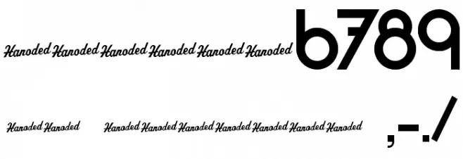 NeuesBauen-Demo Font OTHER CHARS