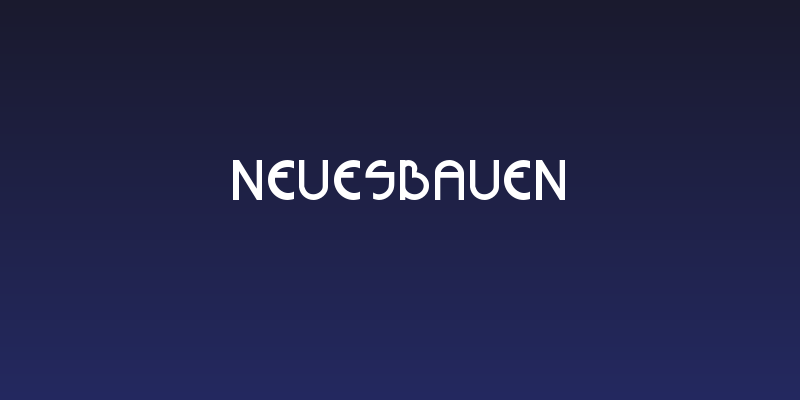 NeuesBauen Social Header