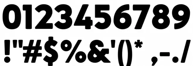 Neufreit ExtraBold Font OTHER CHARS