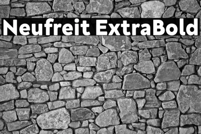 Neufreit ExtraBold Example 1