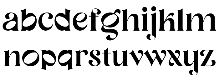 Neug Asia Demo Font LOWERCASE