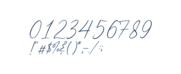 Neug Asia Script Demo Other Characters