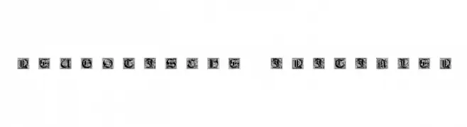 Neugotische Initialen  font caratteri gratis