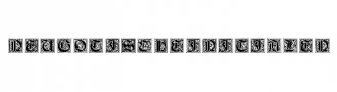 NeugotischeInitialen  フリーフォントのダウンロード