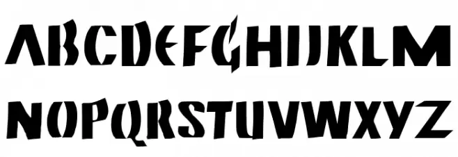 Neuland Bold Шрифта ВЕРХНИЙ