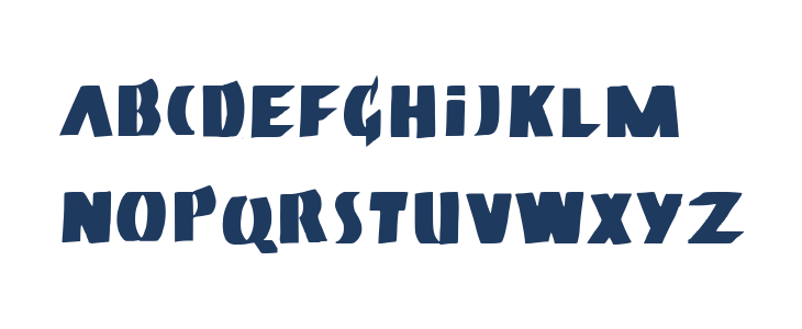 Neuland Bold Lowercase