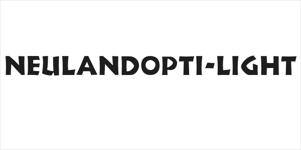 NeulandOpti-Light Logo