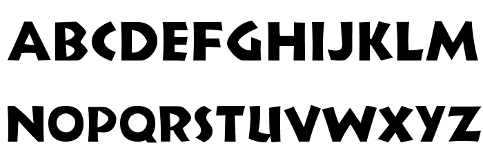 NeulandOpti-Light Font LOWERCASE
