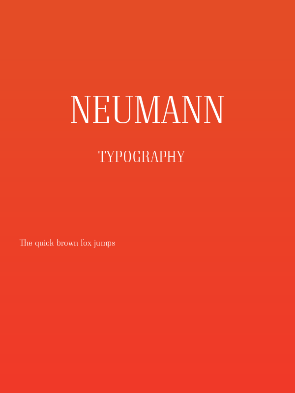 Neumann Poster