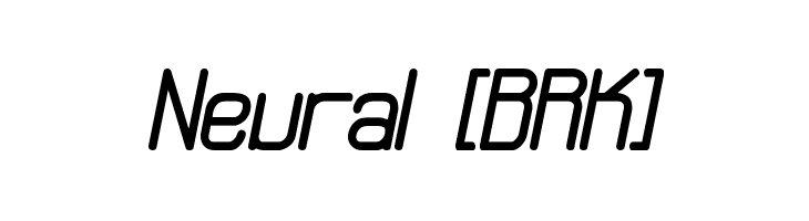 Neural [BRK]  Frei Schriftart Herunterladen