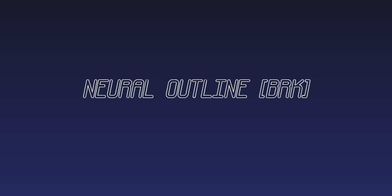 Neural Outline [BRK] Social Header