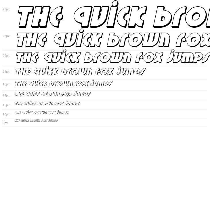 Neuralnomicon 3D Italic Waterfall