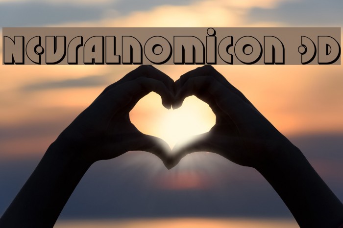 Neuralnomicon 3D Font examples