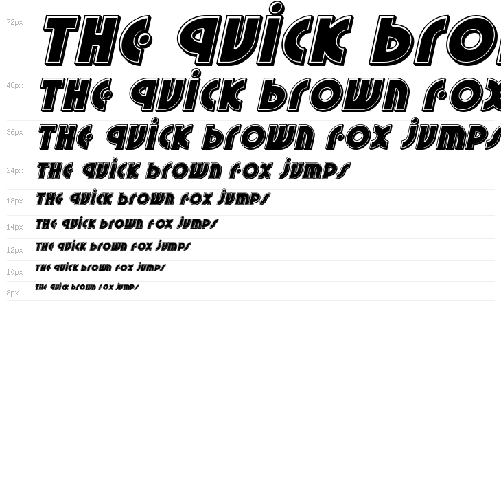 Neuralnomicon Bevel Italic Waterfall