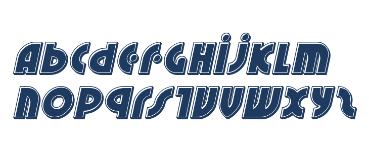 Neuralnomicon Bevel Italic Lowercase