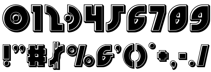 Neuralnomicon Bevel Font OTHER CHARS