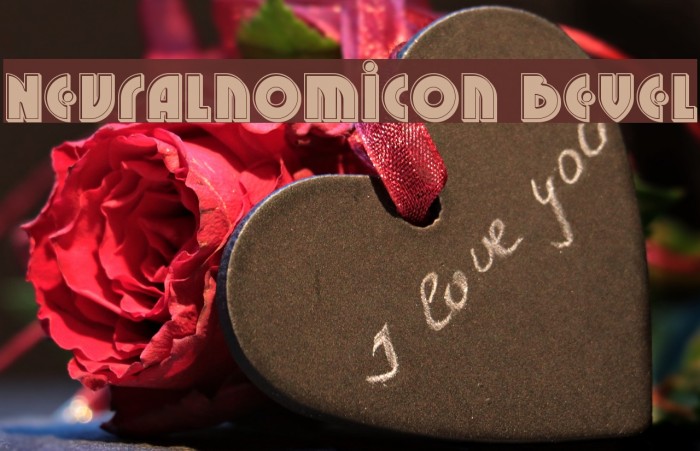 Neuralnomicon Bevel Font examples