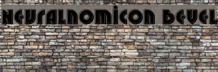 Neuralnomicon Bevel Font examples