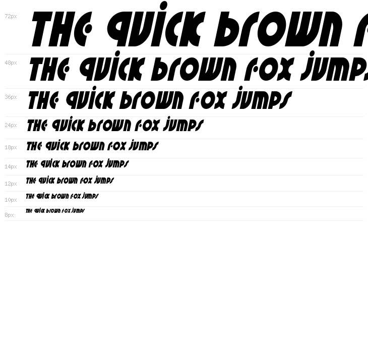 Neuralnomicon Condensed Italic Waterfall