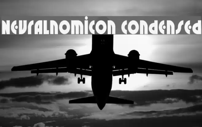Neuralnomicon Condensed Font examples