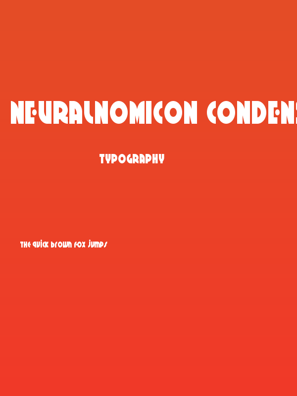 Neuralnomicon Condensed Poster