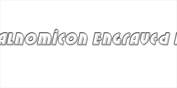 Neuralnomicon Engraved Italic Logo