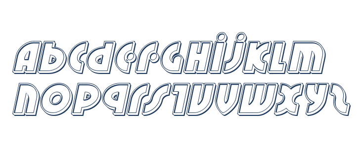 Neuralnomicon Engraved Italic Lowercase