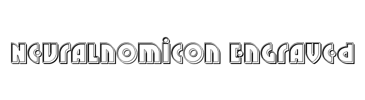 Neuralnomicon Engraved  フリーフォントのダウンロード