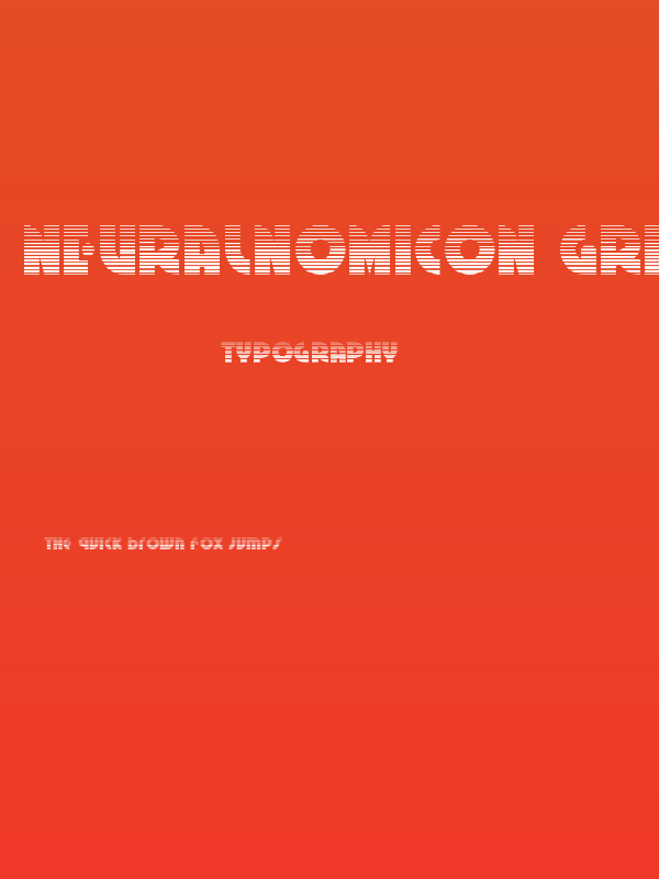 Neuralnomicon Gradient Poster