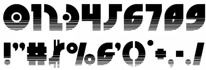Neuralnomicon Halftone Font OTHER CHARS