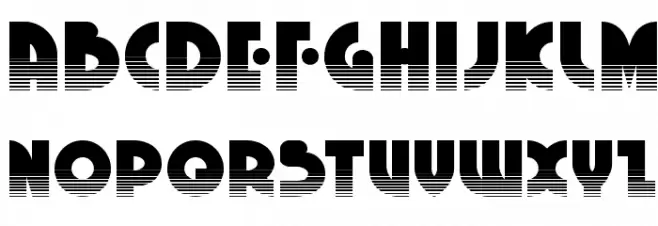 Neuralnomicon Halftone Schriftart Groß