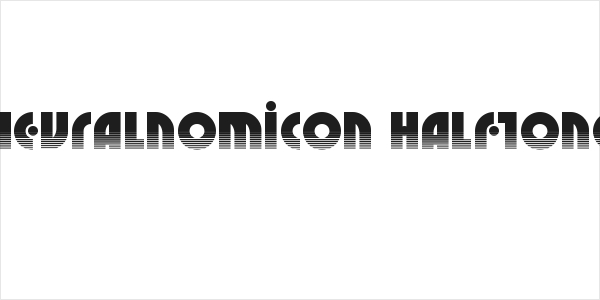Neuralnomicon Halftone Logo