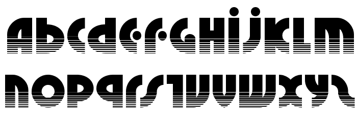 Neuralnomicon Halftone Font LOWERCASE