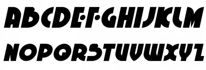 Neuralnomicon Italic Caratteri MAIUSCOLE