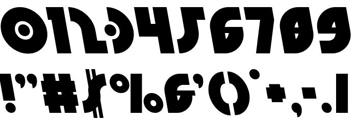 Neuralnomicon Leftalic Font OTHER CHARS