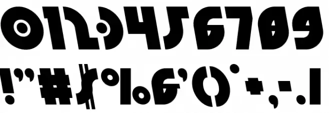 Neuralnomicon Leftalic Font OTHER CHARS