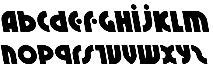 Neuralnomicon Leftalic Font LOWERCASE