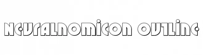 Neuralnomicon Outline  Fuentes Gratis Descargar