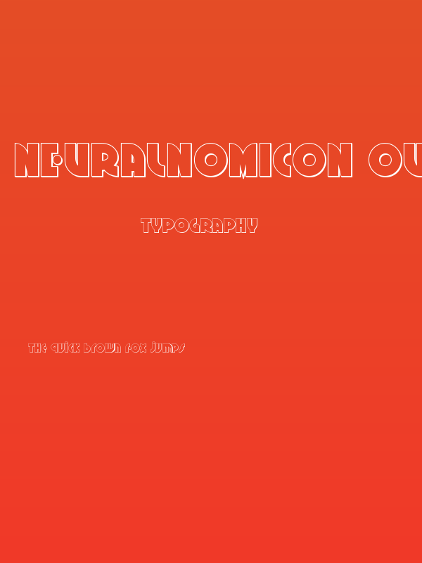 Neuralnomicon Outline Poster
