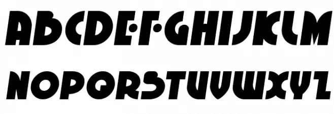 Neuralnomicon Semi-Italic Caratteri MAIUSCOLE